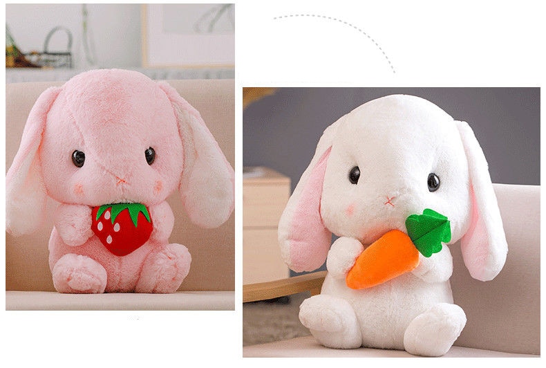Cute Stuffed Rabbit Plush Soft Toys Bunny Kids Pillow Doll Creative Birthday Gifts for Children Baby Accompany Sleep Toy 22/32cm